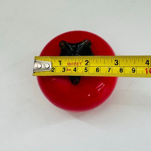 Vintage Murano Style Hand Blown Art Glass Set Of 5 Fruit And Vegetables - Picture 15 of 16